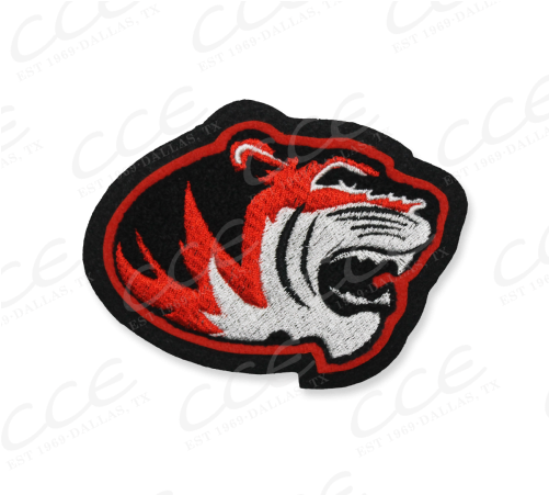 Crescent Hs Tiger Head Sleeve Mascot - Crescent (500x500)
