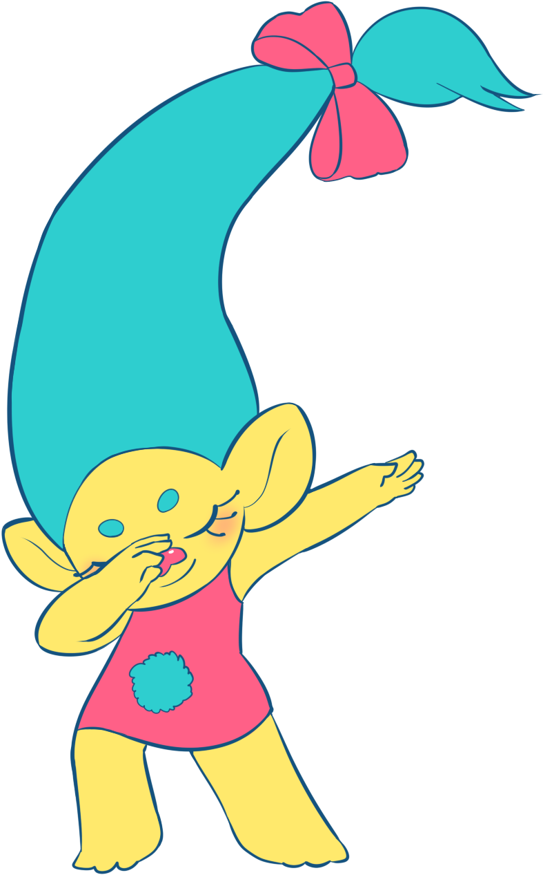 “i Hope Smidge Dabs In Trolls 2 ” Smidge Is Gonna Rule - Trolls (845x1323)
