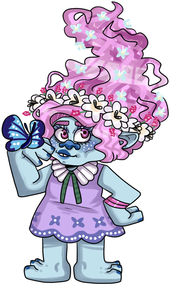 Lily By The Invader Trixie - Trolls (720x960)