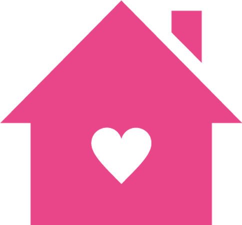 Buildings - Grey House With Heart (600x600)