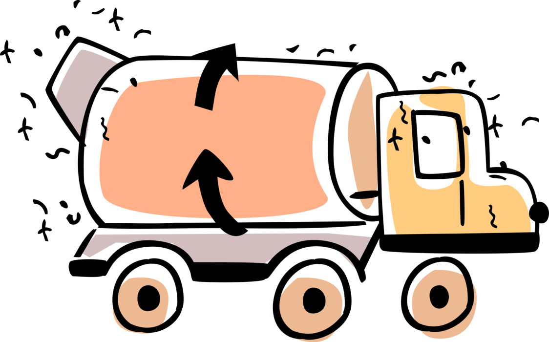 Vector Illustration Of Construction Industry Heavy - Vector Illustration Of Construction Industry Heavy (1124x700)