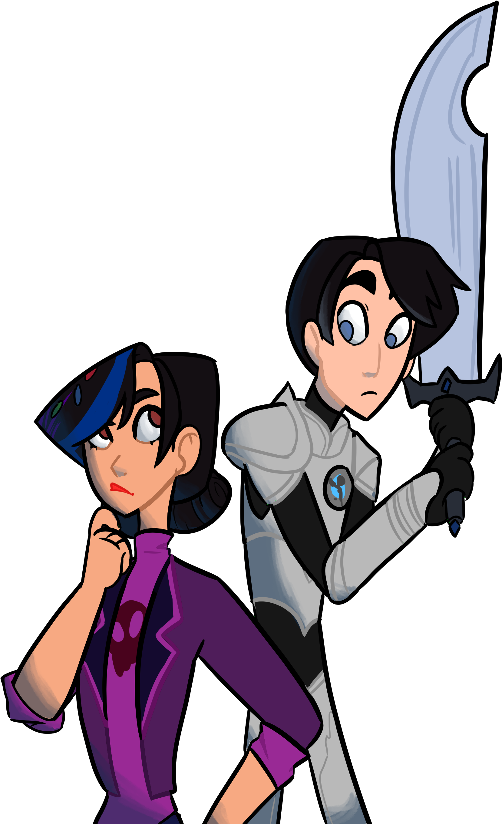 Akumafox 87 12 Claire N Jim By Neptuu-art - Trollhunters Claira X Jim (2000x2736)