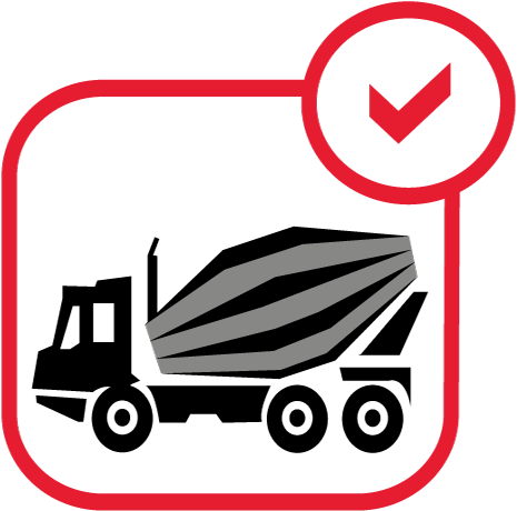 Concrete With Wood Chips -ready Mix Concrete Truck - Concrete (480x471)