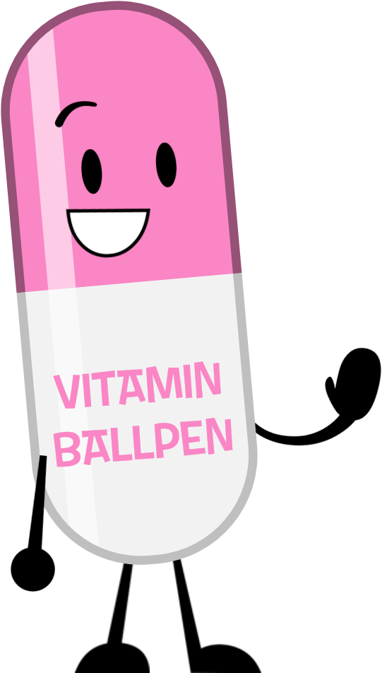 Vitamin Ballpen Pose - Vitamin Ballpen Pose (588x951)