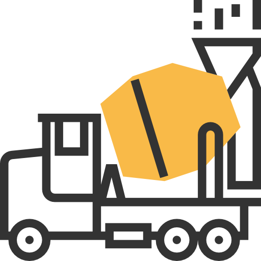 Concrete Mixer Free Icon - Concrete Mixer (512x512)