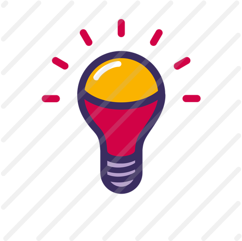 Electricity, Creative, Idea, Bulb, Idea, Lamp, Lightlamp - Constructor Icons Png (500x500)