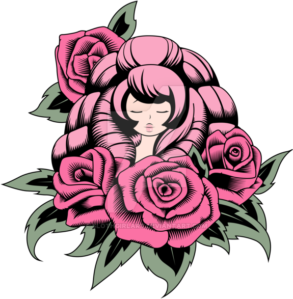 Download Rose Tattoo Transparent - Steven Universe Tattoo Rose (800x768)