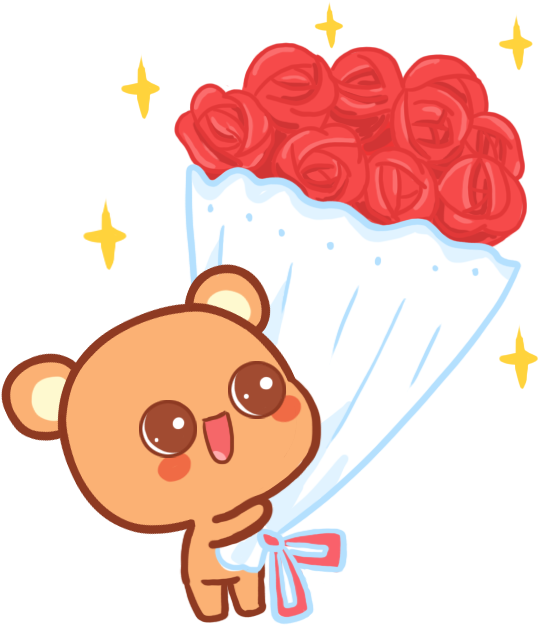 Beach Rose Cartoon Clip Art - Beach Rose Cartoon Clip Art (640x640)