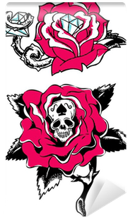 Rose Skull Tattoo (400x400)