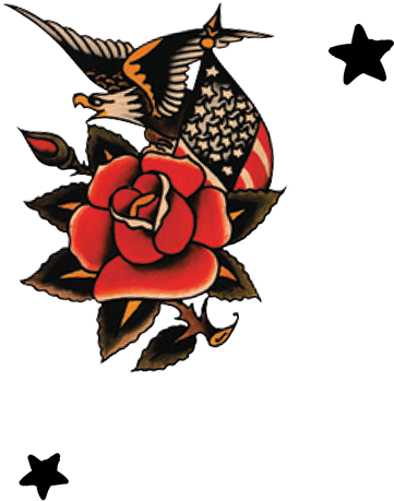 Traditional Sailor Jerry Rose (426x500)