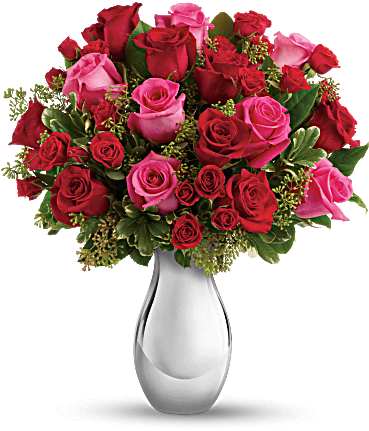 Teleflora's True Romance Bouquet With Red Roses - Teleflora's True Romance Bouquet With Red Roses (368x460)