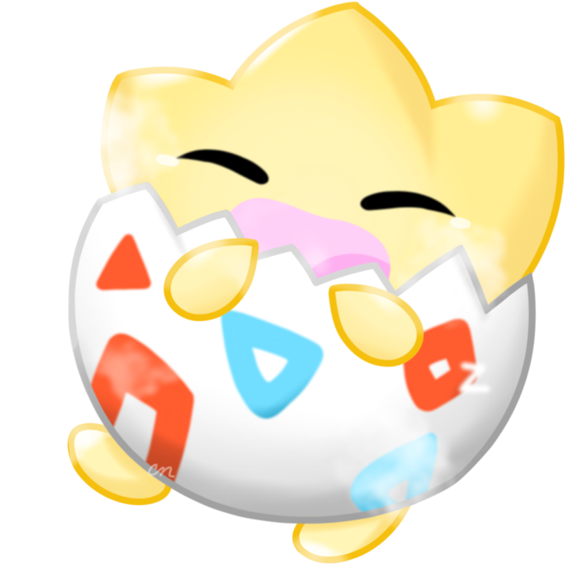 Togepi Uses Yawn By Sunshineshiny - Cartoon (894x894)
