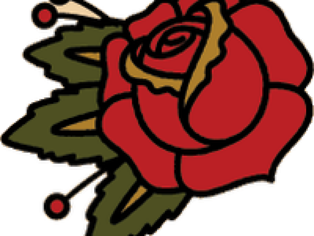 Rose Tattoo Png Transparent Images - Portable Network Graphics (640x480)