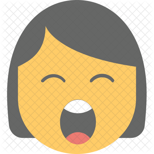 Yawn Face Icon - Design (512x512)