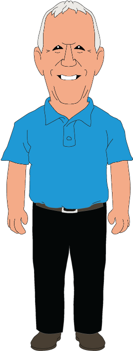 Director Of Public Works - Cartoon (360x720)