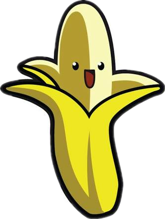 Popular And Trending Banan Stickers On Picsart - Banana Animada Png (333x440)