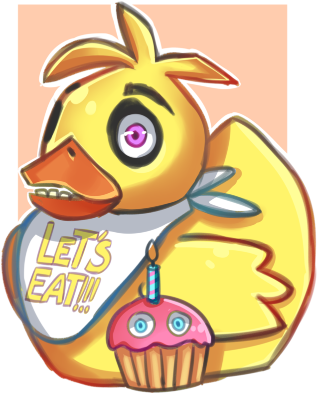 Fnaf Rubber Chica By Ashewness - Five Nights At Freddy's (767x1042)