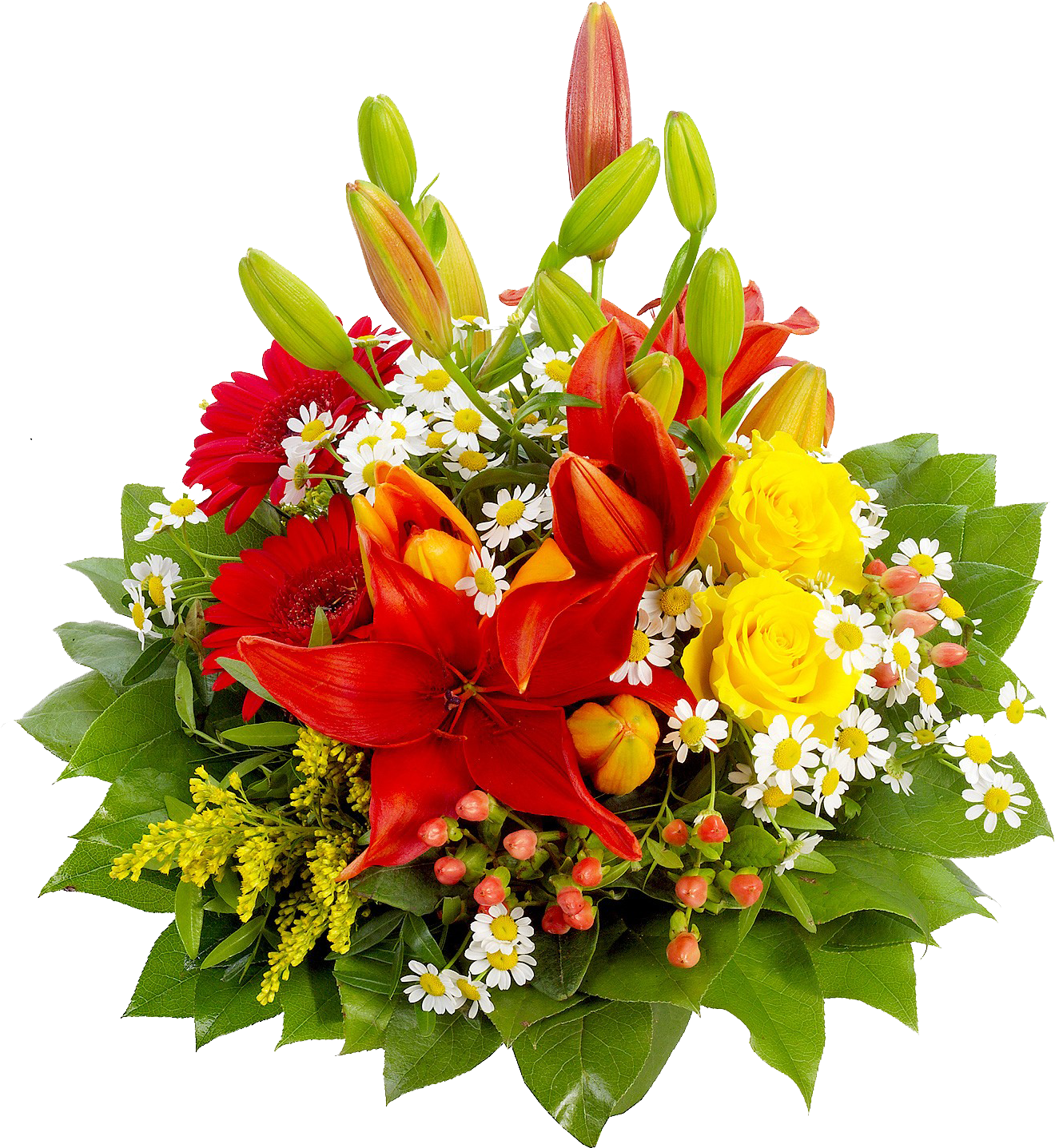 Bouquet Of Flowers Transparent Background (1500x1500)