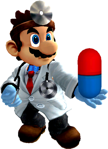 Dr Mario Render By Thewegeemaster-d800ptl - Dr. Mario (400x531)