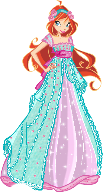 Winx Club Bloom Ball Gowns Dress - Winx Club Bloom Dress (355x640)