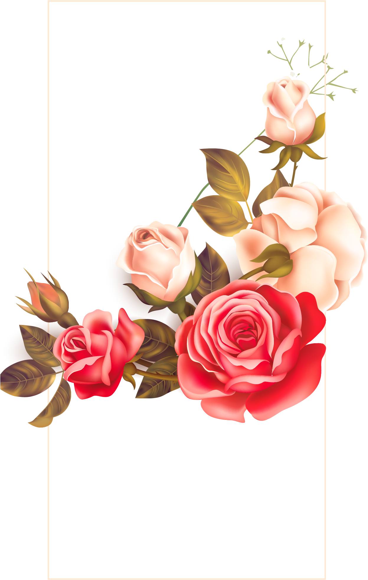 Poster Aesthetics Valentines Day - Pink Aesthetic Background (1246x2106)