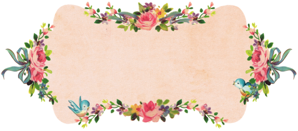 Tumblr Aesthetic Transparent - Banner Vintage Png (610x273)