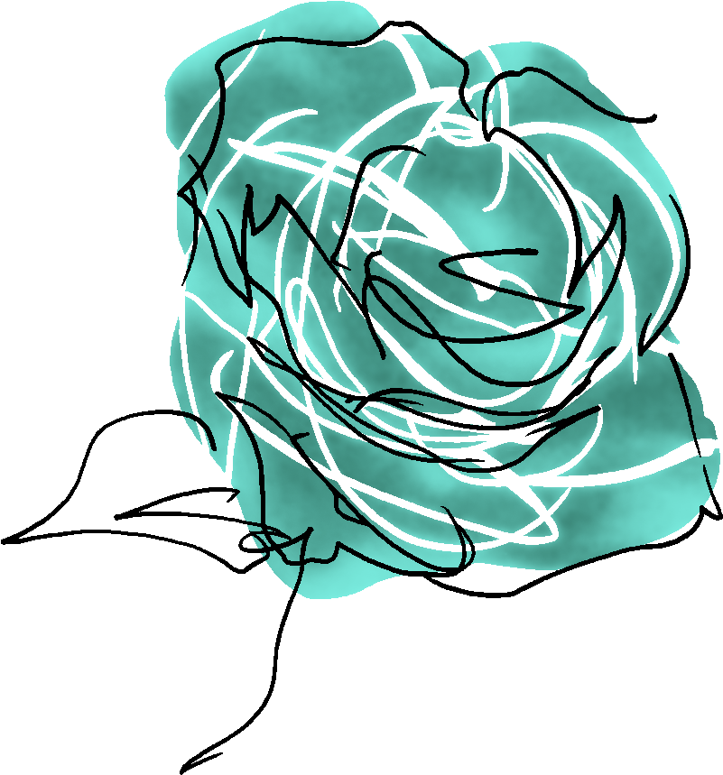 Beach Rose Flower Blue Rose Watercolor Painting - Beach Rose Flower Blue Rose Watercolor Painting (900x1074)