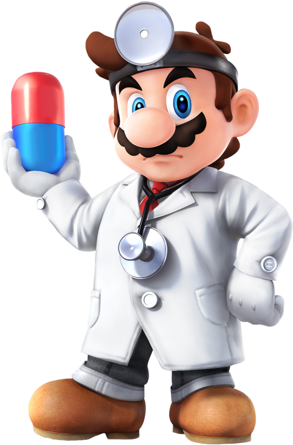 Large Ssb4 Render Requests - Nintendo Amiibo Super Smash Bros. Series Figure (dr. (1024x1024)