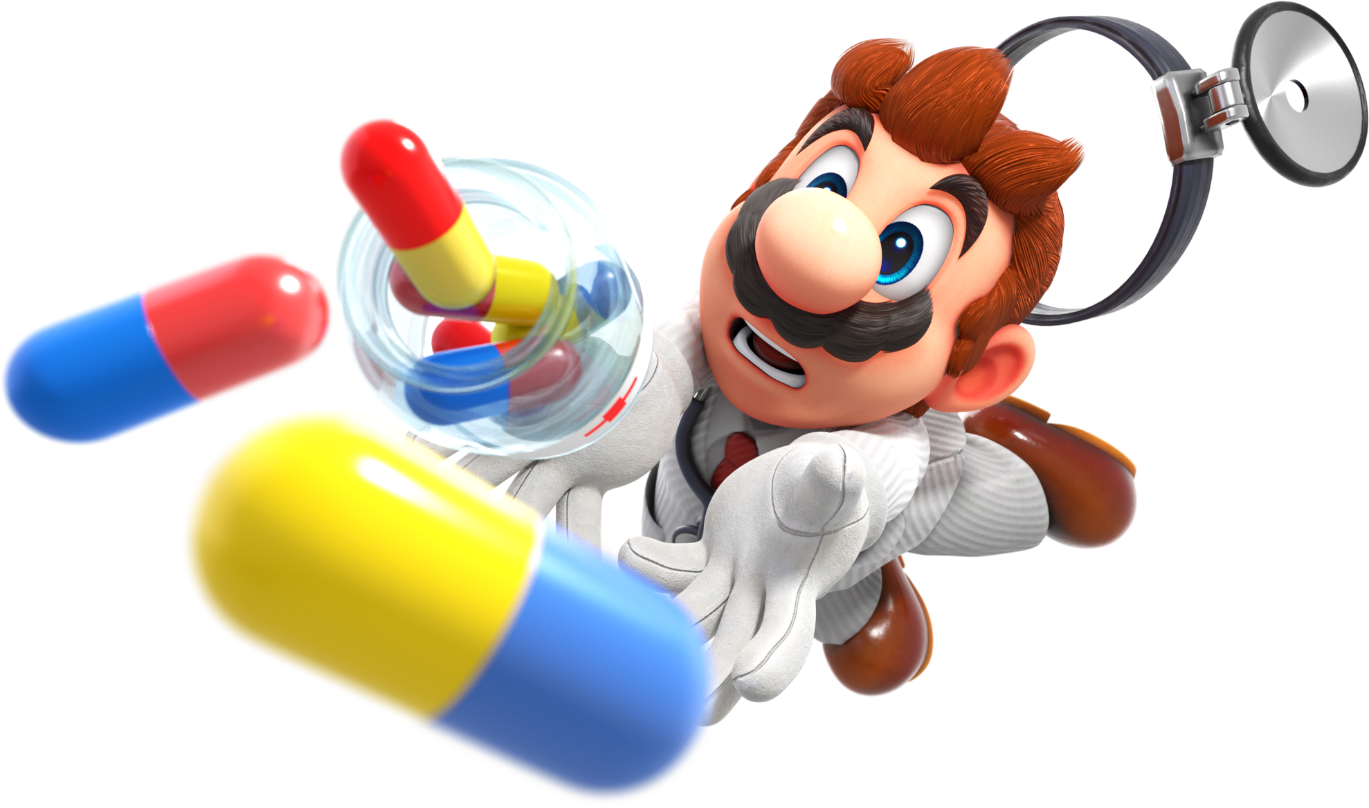 Mario Drops His Meds Like An Idiot By Maxigamer - Dr. Mario (1978x1168)