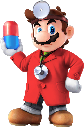 Mario Smash 4 Alt By Bmaick - Nintendo Amiibo Super Smash Bros. Collection - Dr. (512x512)