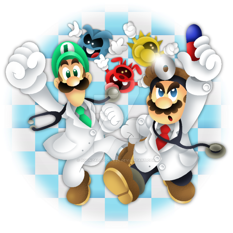 Super Doctor Mario Bros - Mario Bros. (800x800)