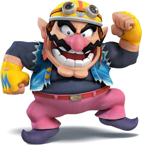 Wario - Smash Bros Switch Silhouettes (500x500)