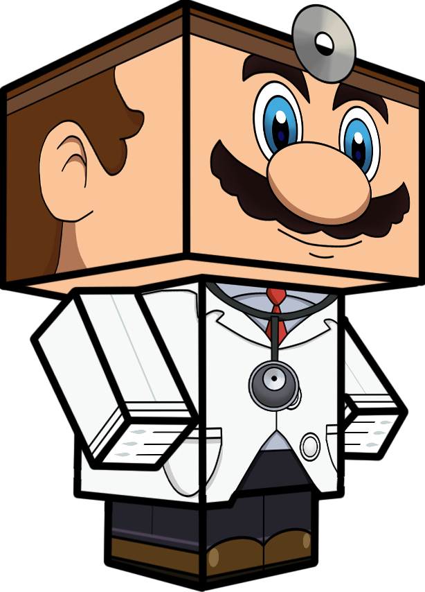 Dr Mario 3d By Zienaxd - Dr. Mario (614x854)