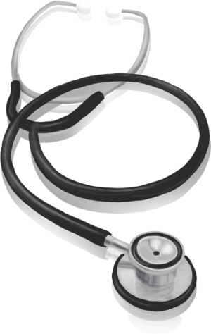 Stethoscope Image Reminder Students Must Have Current - Blood Pressure Monitor (300x474)