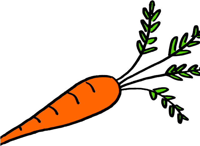 Underground Clipart Carrot - Underground Clipart Carrot (640x480)