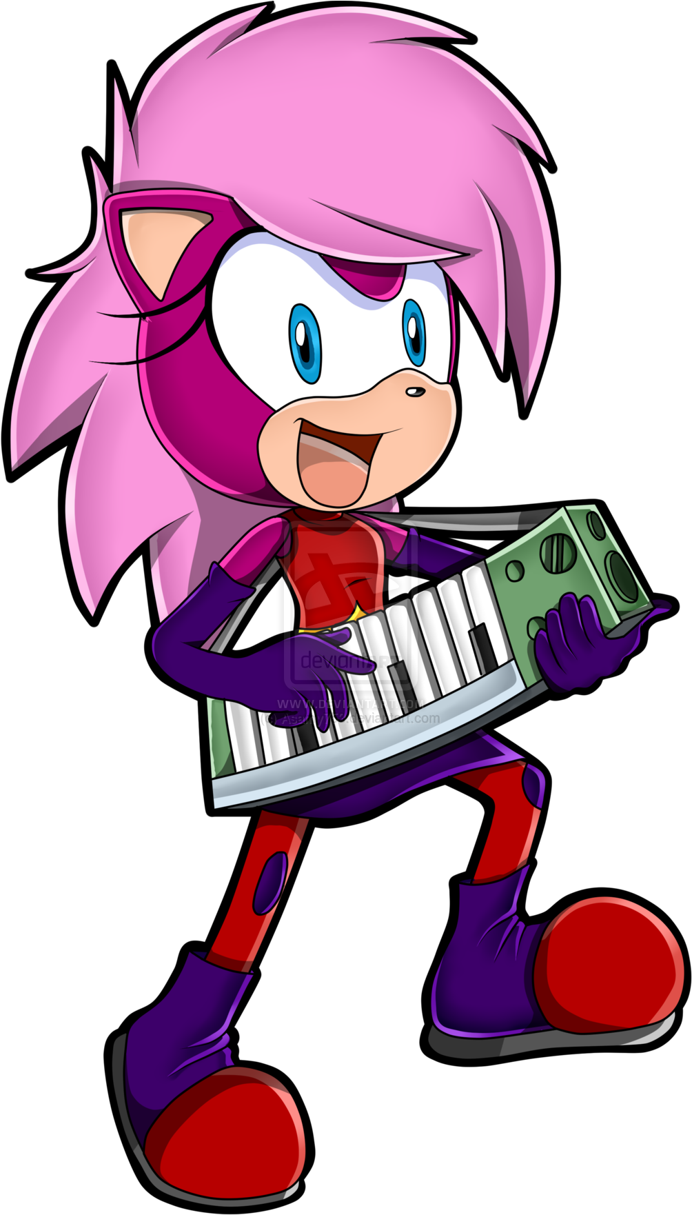 Sonic Underground By Asamy753 - Sonia The Hedgehog Sonic Boom (1024x1784)