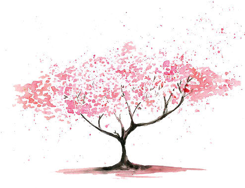 Image - Cherry Blossom Tree In Mulan (500x403)