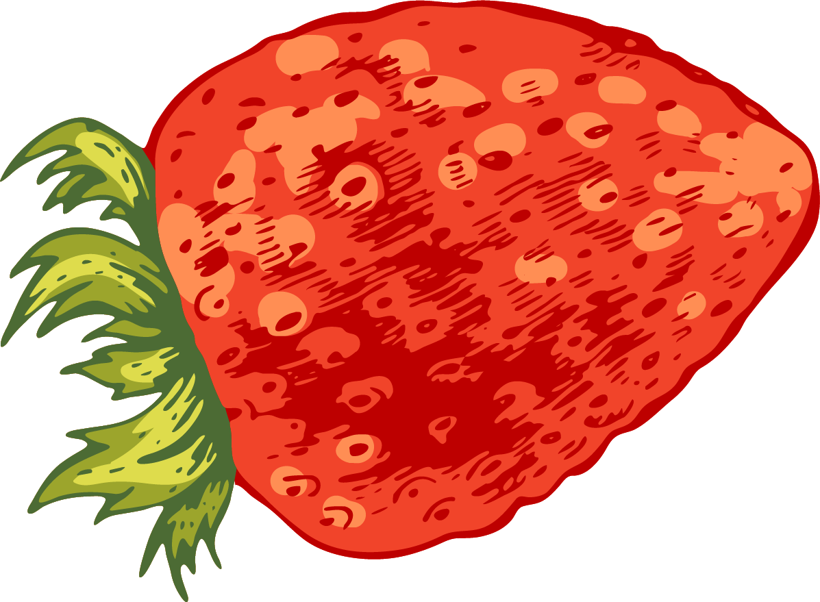 Cartoon Hand Painted Strawberry Png 1197*879 Transprent - Cartoon Hand Painted Strawberry Png 1197*879 Transprent (1197x879)