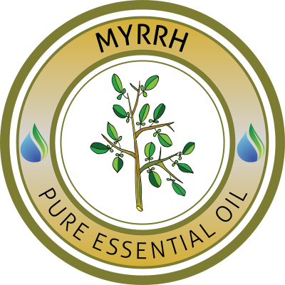 Myrrh Label By Essential Oils Supplies - Department Of Homeland Security (400x400)