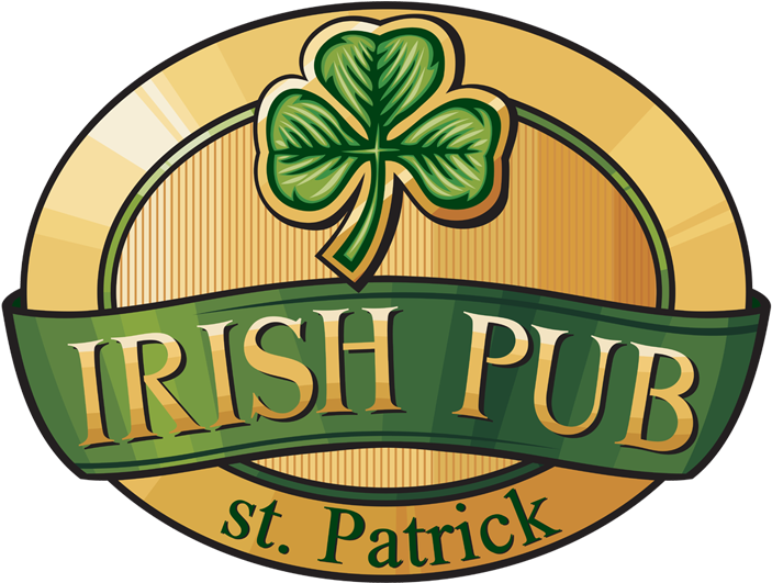 Irish Pub Logo Png (742x582)