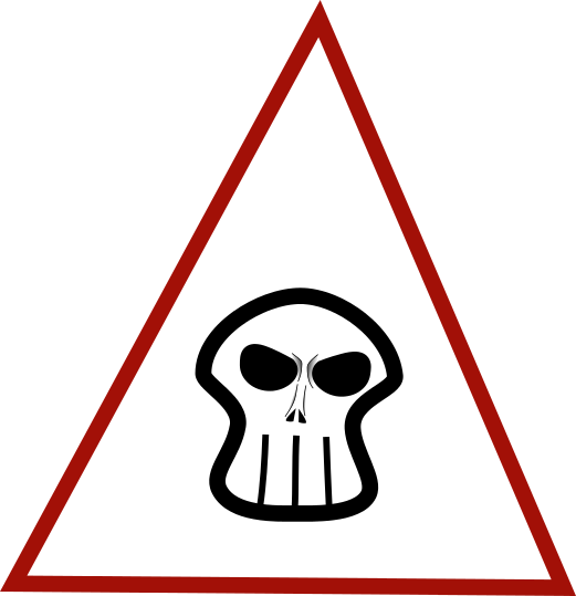 Bermuda Triangle By Ultimos60 - Skull (521x539)