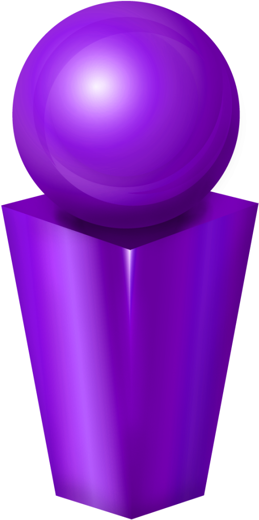 Comp Person Icon Purple - Sphere (512x1024)