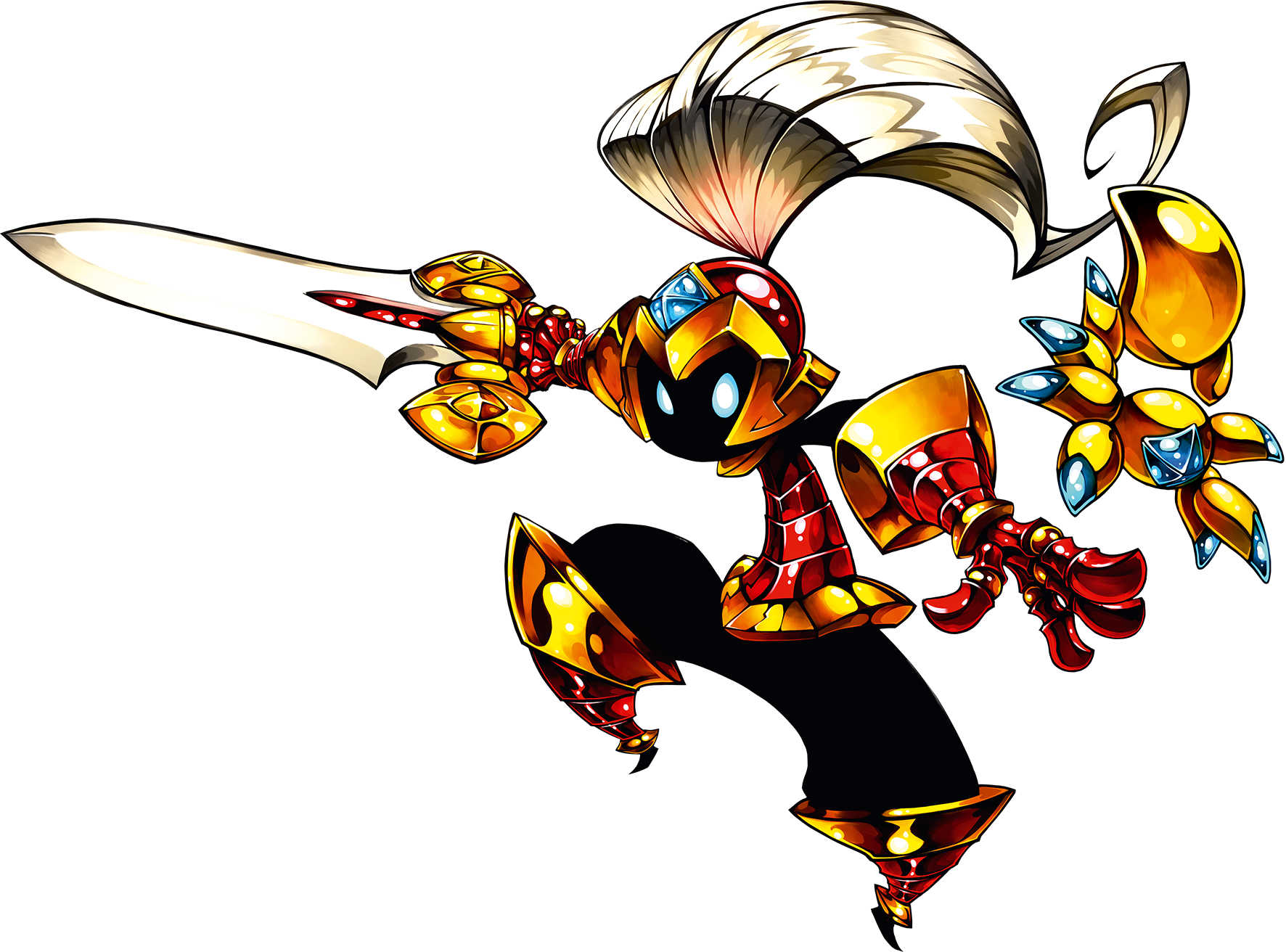 Pankapu As Bravery And His Friend Chii They Make A - Pankapu (1772x1312)