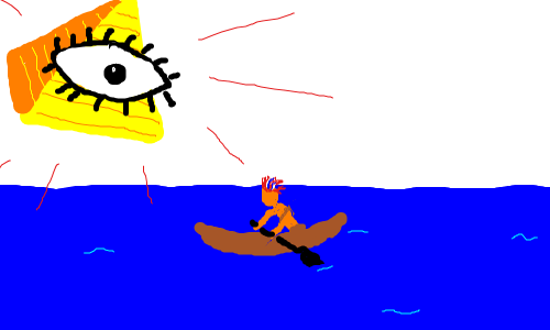 Bermuda Triangle Er Uhhh Pyramid - Cartoon (500x300)