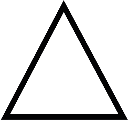 Upload - Triangle Clipart (533x504)