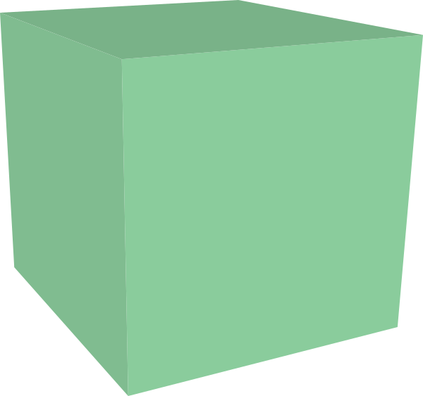 Terceiro Cube Clip Art At Clker - Box (600x563)