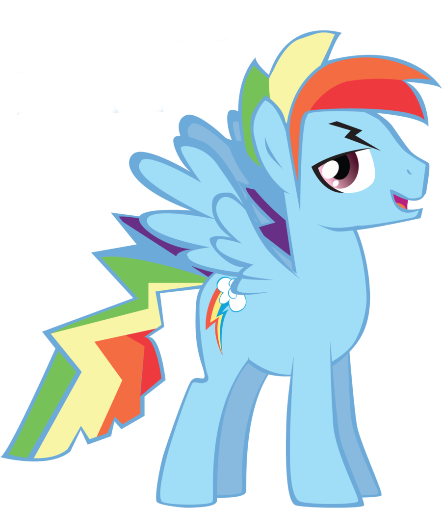 Rainbow Blitz - Rainbow Blitz My Little Pony (900x1077)