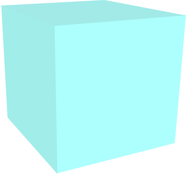 20dias Cube Clip Art At Clker - Paper Product (600x561)