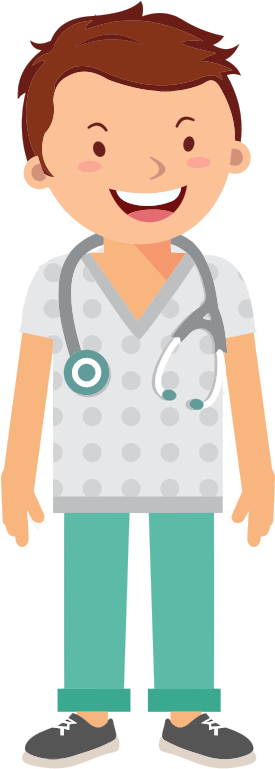 Cartoon Boy Nurse (274x784)