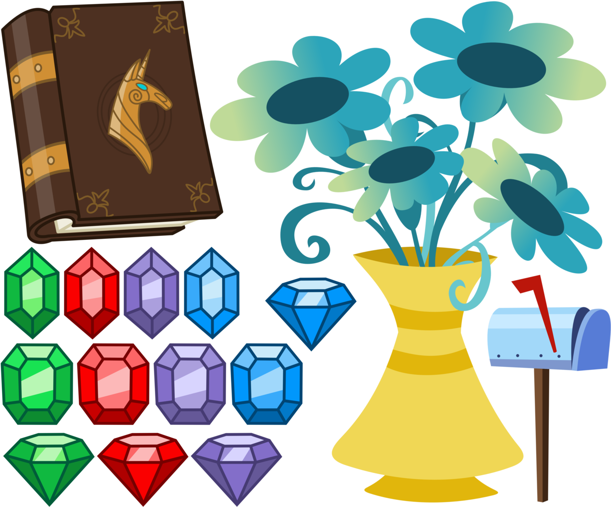 Zutheskunk Traces, Book, Flower, Flower Pot, Friendship - Mlp Resources (1600x1328)